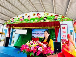 TRƯỜNG MN KỲ HÀ TỔ CHỨC CUỘC THI " TRẠNG NGUYÊN NHÍ" CHO TRẺ KHỐI 4 TUỔI VÀ KHỐI 5 TUỔI